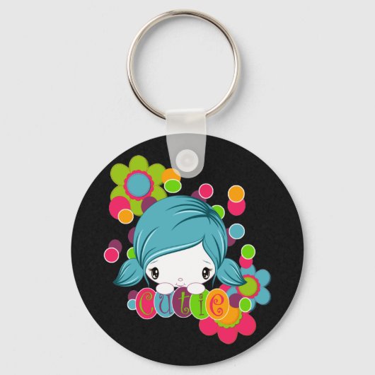 かわいこちゃん キーホルダー (正面)