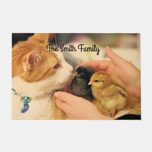 かわいこちゃん ドアマット (正面)