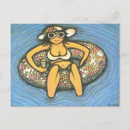 かわいこちゃん ポストカード (正面)