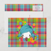 かわいこちゃん ポストカード (正面/裏面)