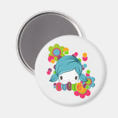 かわいこちゃん マグネット (正面/裏面)