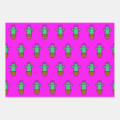 かわいこちゃん ラッピングペーパーシート (正面3)