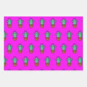 かわいこちゃん ラッピングペーパーシート (正面)