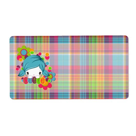 かわいこちゃん ラベル (正面)