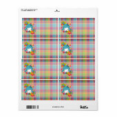 かわいこちゃん ラベル (フルシート)