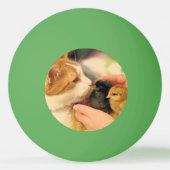 かわいこちゃん 卓球ボール (裏面)