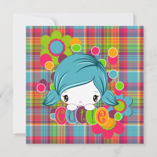 かわいこちゃん 招待状 (正面)