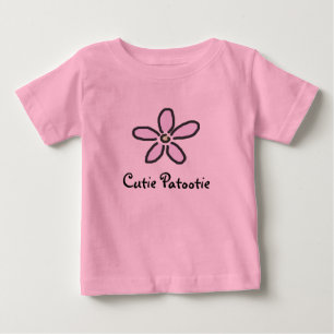 かわいこちゃんPatootie ベビーTシャツ
