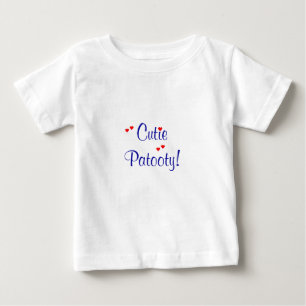かわいこちゃんPatooty! ベビーのワイシャツ ベビーTシャツ
