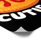 かわいこちゃんPi - Pi日Math Lover Science Piシンボル ポスター (角)