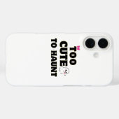 かわいすぎておばけられない | かわいいおばけのハロウィン Case-Mate iPhoneケース (裏面 (横))
