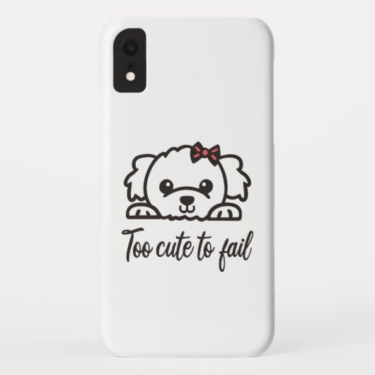 かわいすぎてダメになっちゃう(4) Case-Mate iPhoneケース (裏面)