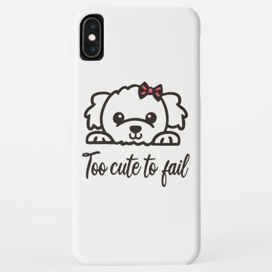 かわいすぎてダメになっちゃう(4) Case-Mate iPhoneケース (裏面)