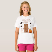 かわいすぎて怖がらないハロウィンTシャツ Tシャツ (正面フル)
