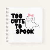 かわいすぎて怖くないハロウィンノート ノートブック (正面)