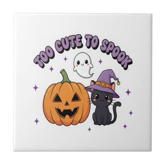 かわいすぎて怖くないハロウィン タイル (正面)