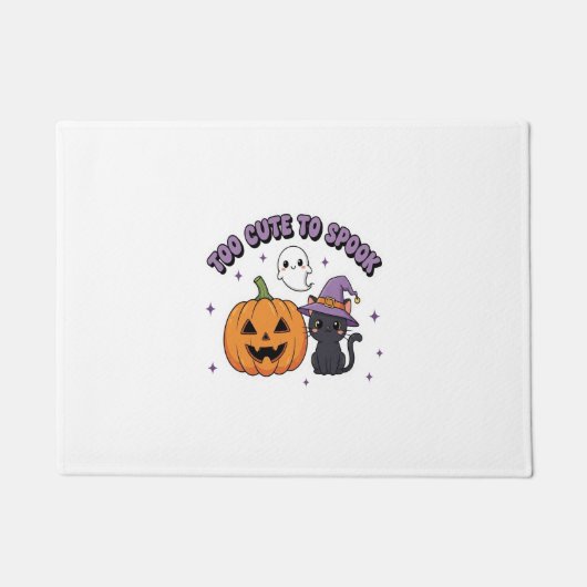 かわいすぎて怖くないハロウィン ドアマット (正面)