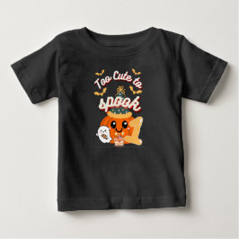 かわいすぎて怖くないパンプキン誕生日Tシャツ ベビーTシャツ