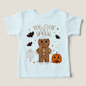かわいすぎて怖くない トドラー・ハロウィンTシャツ (デザイン正面)