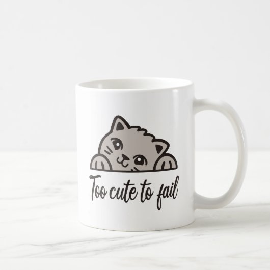 かわいすぎて救済不可 コーヒーマグカップ (右)