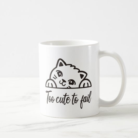 かわいすぎて救済不可 コーヒーマグカップ (右)