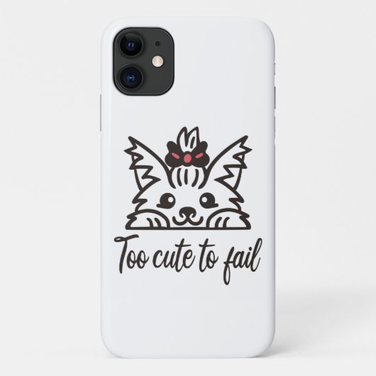 かわいすぎて救済不可 Case-Mate iPhoneケース (裏面)
