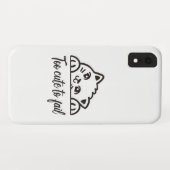 かわいすぎて救済不可 Case-Mate iPhoneケース (裏面(横))