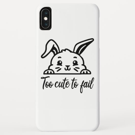 かわいすぎて救済不可 Case-Mate iPhoneケース (裏面)