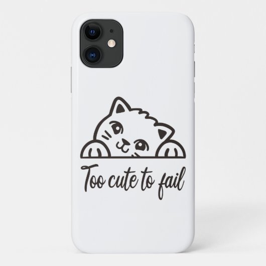 かわいすぎて救済不可 Case-Mate iPhoneケース (裏面)