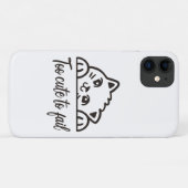 かわいすぎて救済不可 Case-Mate iPhoneケース (裏面(横))