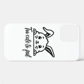 かわいすぎて救済不可 Case-Mate iPhoneケース (裏面 (横))