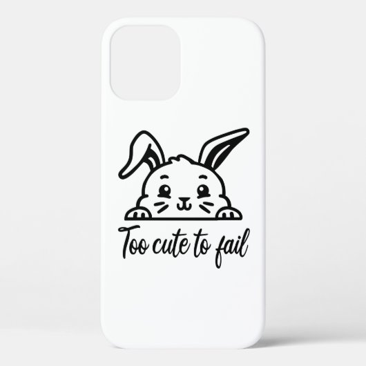 かわいすぎて救済不可 Case-Mate iPhoneケース (裏面)
