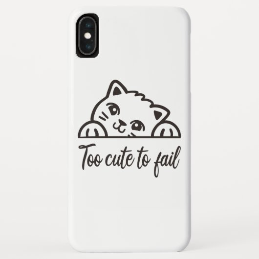 かわいすぎて救済不可 Case-Mate iPhoneケース (裏面)