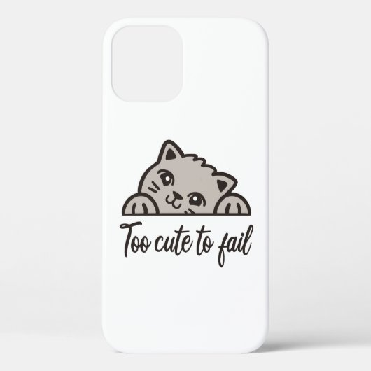かわいすぎて救済不可 Case-Mate iPhoneケース (裏面)