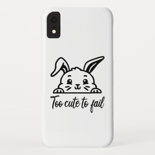 かわいすぎて救済不可 Case-Mate iPhoneケース (裏面)
