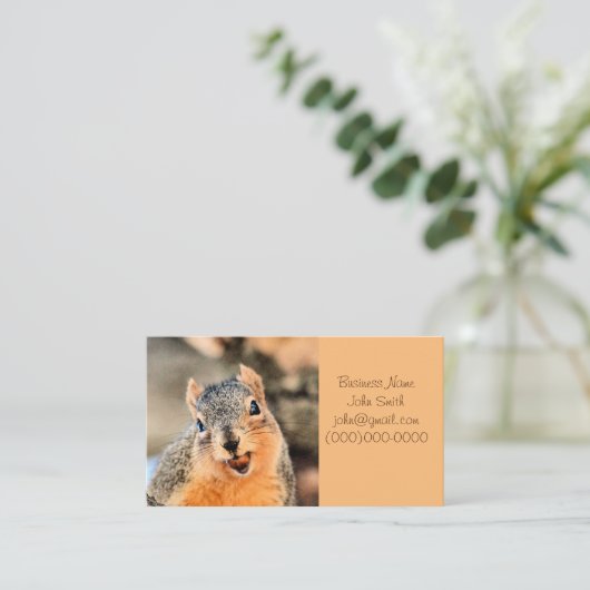 かわいすぎる 名刺 (スタンド正面)