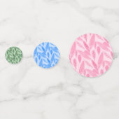 かわいすごいいパーティー帽子のナマケモノ コンフェッティ (裏面)