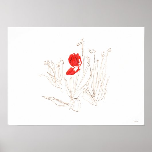 かわいそうなチューリップ ポスター (正面)