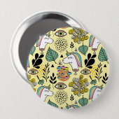 かわいそうなユニコーン 缶バッジ (正面&裏面)