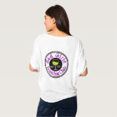 かわいそうな不幸な飲み物 – 悪い女の子の飲みクラブ Tシャツ (裏面フル)