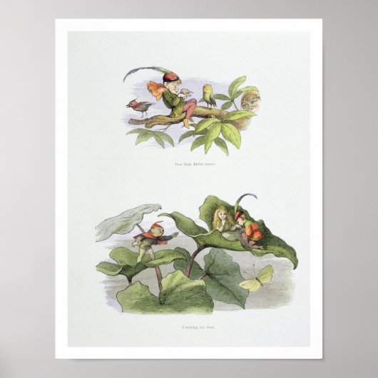 かわいそうな小さなバーディーをからかうと、求愛は短く切った ポスター (正面)