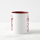 「かわいそうに私はフェラルになった」アライグマ マグカップ (中央)