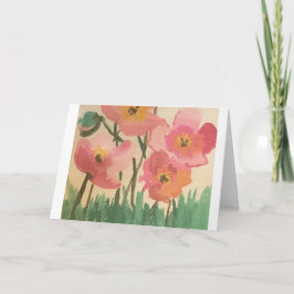 かわいらしあいさつ考えカード3 カード