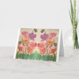 かわいらしあいさ考えいカード カード