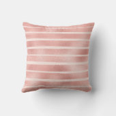 かわいらしいばら色の金ゴールドのユニコーンの水彩画のバラの子供部屋 クッション (裏面)