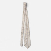 かわいらしいひよこの銅のばら色の金ゴールドのパイナップル大理石 ネクタイ (裏面)