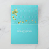 かわいらしいアイビー・リーグの卒業カード カード (内部)