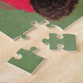 かわいらしいアフリカの女の子 ジグソーパズル (側面)