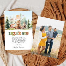 かわいらしいウッドランドの赤ちゃんシャワー