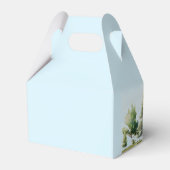 かわいらしいウッドランドの赤ちゃんシャワー フェイバーボックス (裏面サイド)